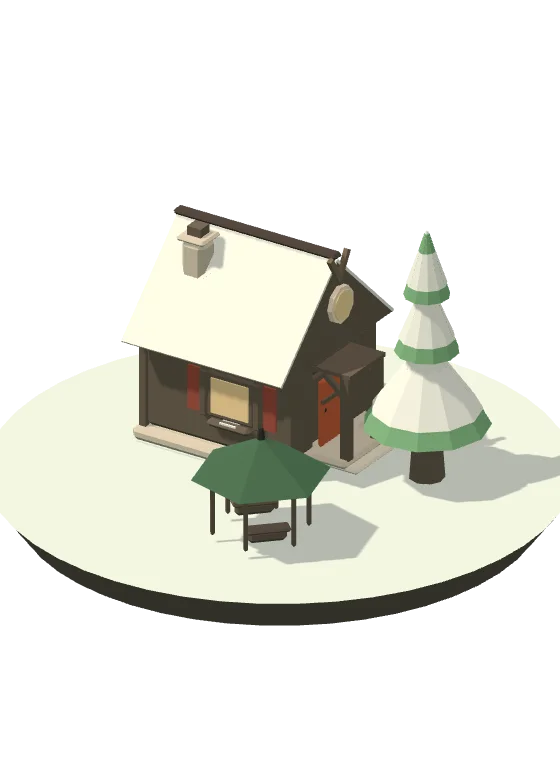 Scandinavian island theme